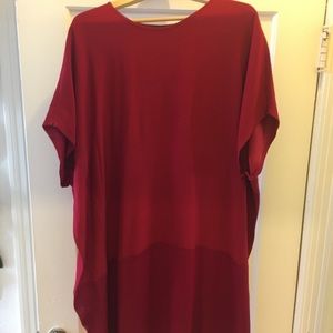 Universal Standard Avenir Dress Red